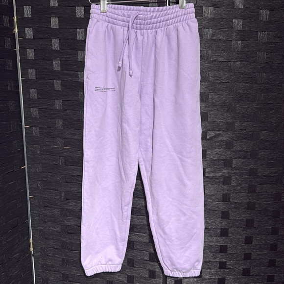 Pangaia Kids Light Purple Joggers - Picture 4 of 8